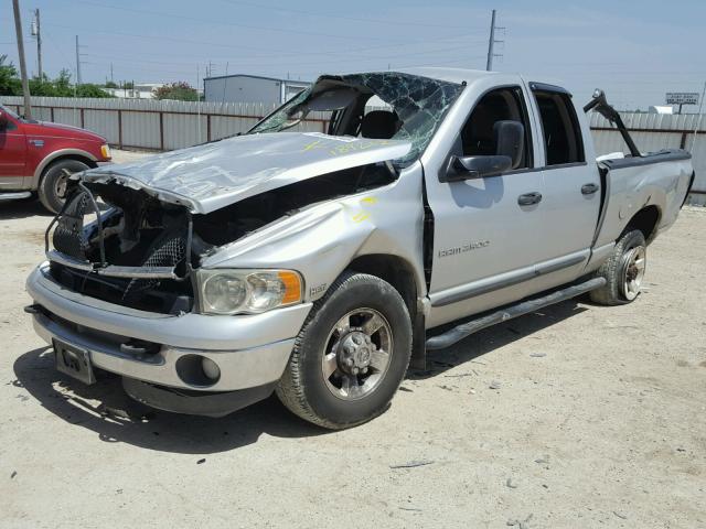 3D7KR28DX5G733814 - 2005 DODGE RAM 2500 S ვერცხლისფერი ფოტო 2