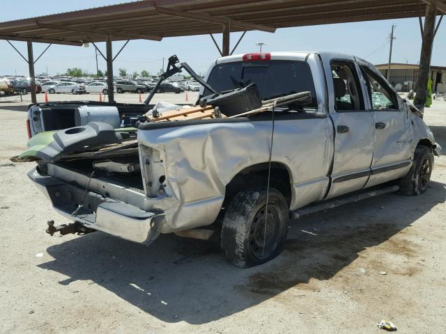 3D7KR28DX5G733814 - 2005 DODGE RAM 2500 S ვერცხლისფერი ფოტო 4