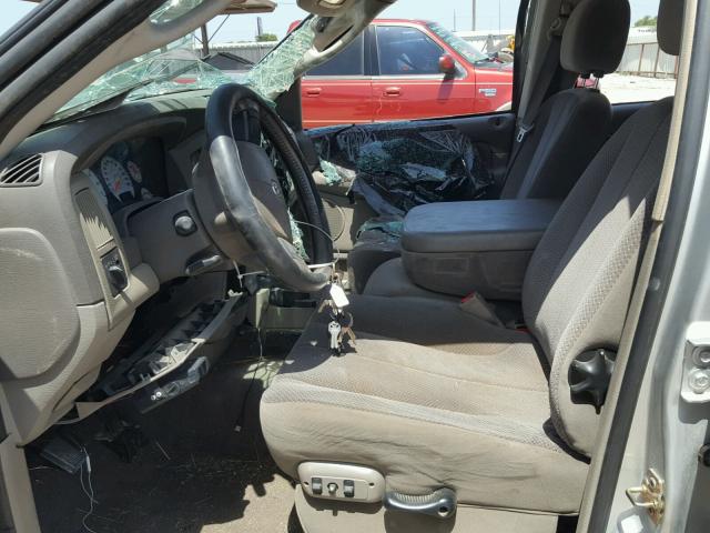 3D7KR28DX5G733814 - 2005 DODGE RAM 2500 S ვერცხლისფერი ფოტო 5