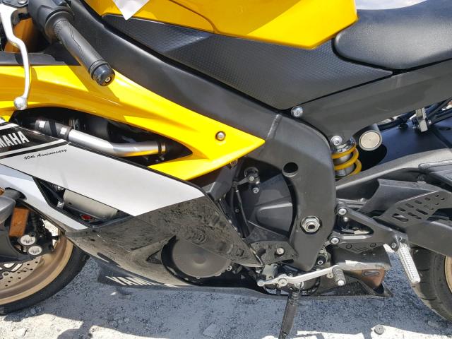 JYARJ16E0GA036400 - 2016 YAMAHA YZFR6 YELLOW photo 7