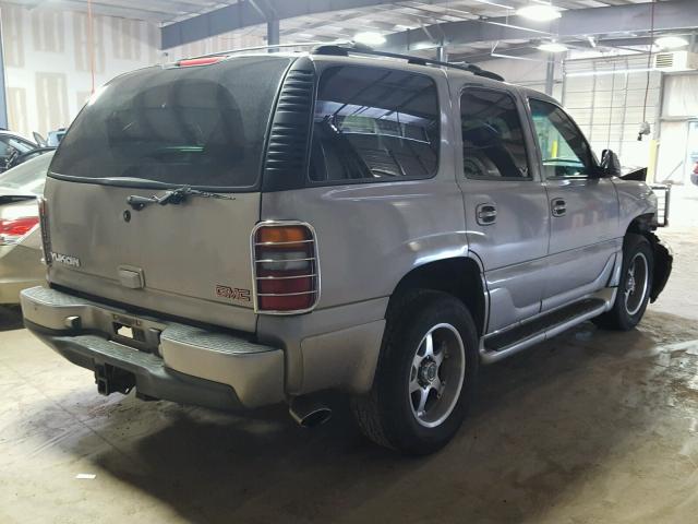 1GKEK63U41J188717 - 2001 GMC DENALI TAN photo 4