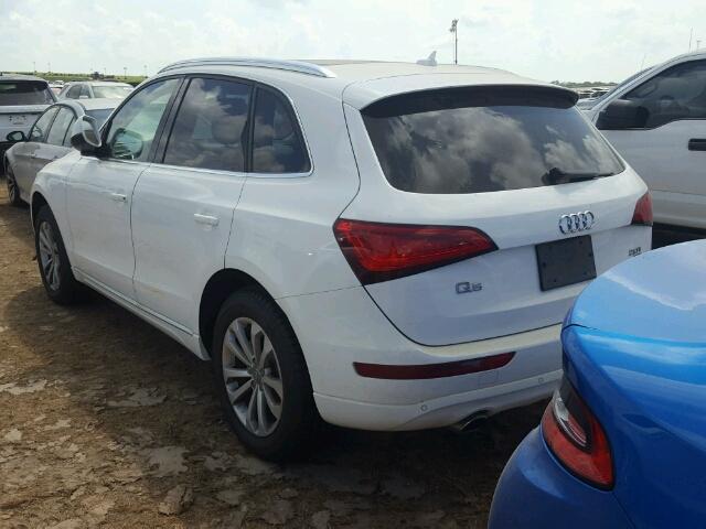 WA1LFAFP1DA067156 - 2013 AUDI Q5 PREMIUM WHITE photo 3