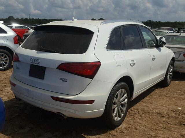 WA1LFAFP1DA067156 - 2013 AUDI Q5 PREMIUM WHITE photo 4