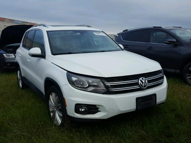 WVGAV7AX7GW564385 - 2016 VOLKSWAGEN TIGUAN S WHITE photo 1