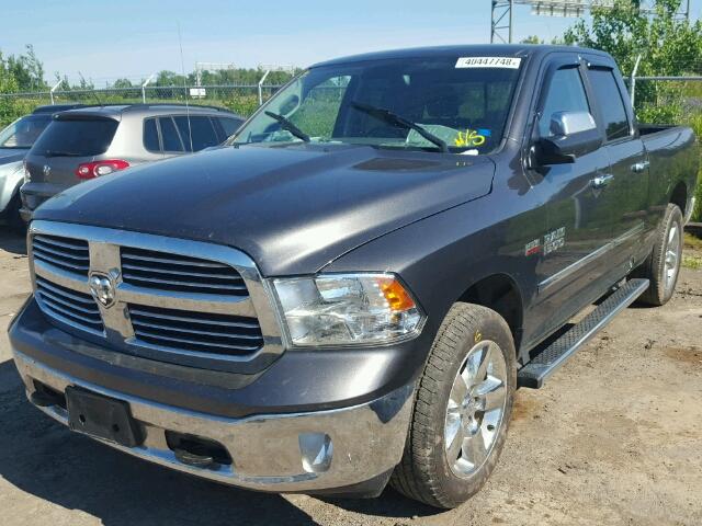 1C6RR7GT6GS346484 - 2016 RAM 1500 SLT GRAY photo 2