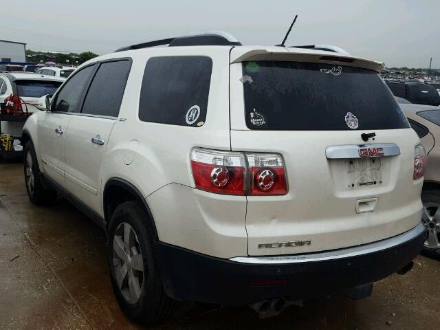 1GKER23708J165959 - 2008 GMC ACADIA SLT თეთრი ფოტო 3