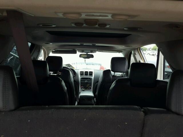 1GKER23708J165959 - 2008 GMC ACADIA SLT თეთრი ფოტო 9