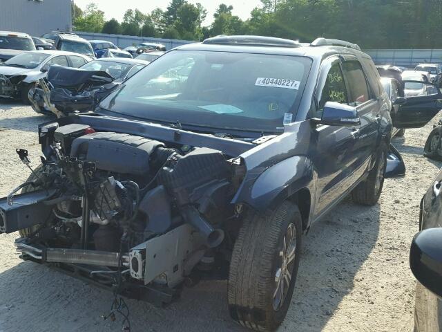 1GKKVRKD9DJ206162 - 2013 GMC ACADIA SLT გრაფიტი ფოტო 2