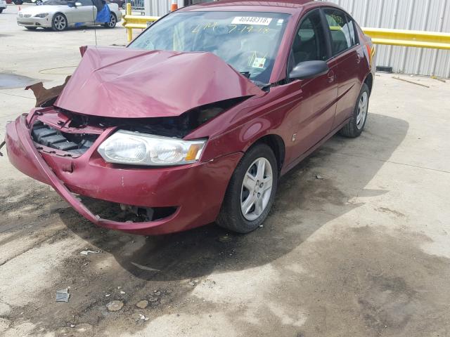 1G8AJ55F96Z105291 - 2006 SATURN ION LEVEL RED photo 2