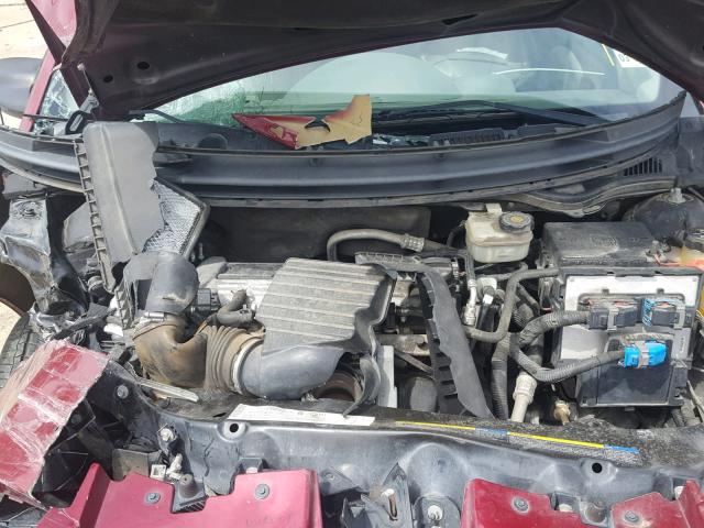 1G8AJ55F96Z105291 - 2006 SATURN ION LEVEL RED photo 7