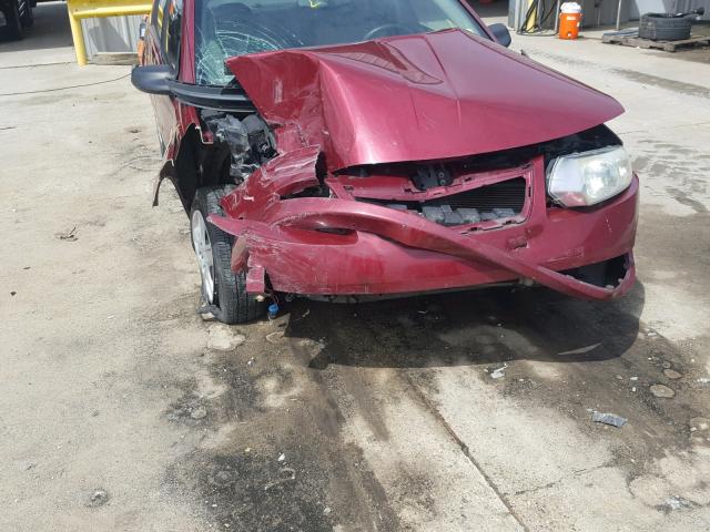 1G8AJ55F96Z105291 - 2006 SATURN ION LEVEL RED photo 9