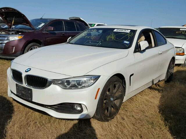 WBA3N3C54FK233767 - 2015 BMW 428 WHITE photo 2