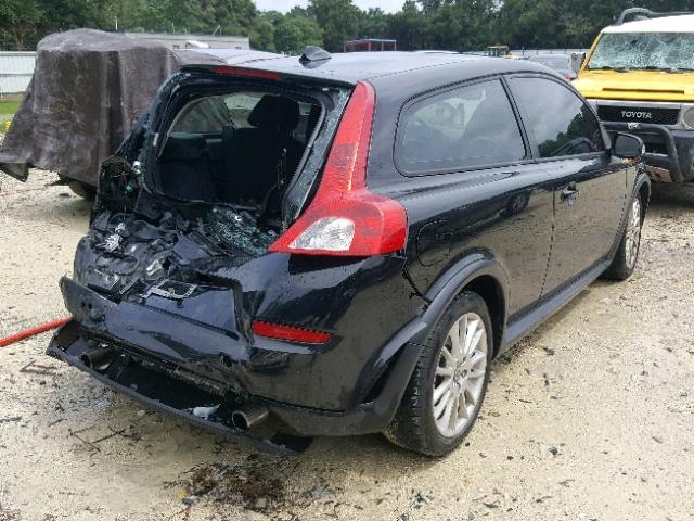 YV1672MK2C2279967 - 2012 VOLVO C30 T5 BLACK photo 4