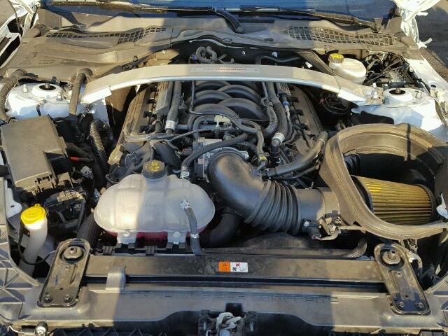 1FA6P8JZ2H5521663 - 2017 FORD MUSTANG SH WHITE photo 7