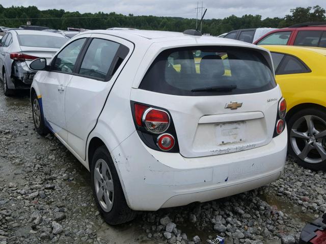 1G1JA6SH7F4155971 - 2015 CHEVROLET SONIC LS Ağ foto 3