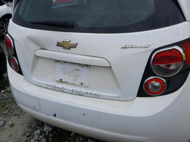 1G1JA6SH7F4155971 - 2015 CHEVROLET SONIC LS Ağ foto 9