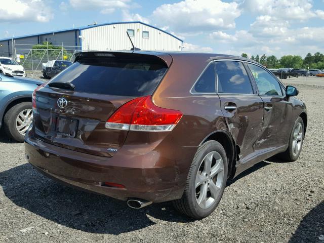 4T3BK11A69U019094 - 2009 TOYOTA VENZA BASE BROWN photo 4