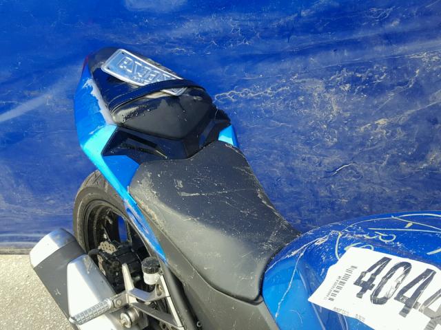 JKAEX8A17HDA32274 - 2017 KAWASAKI EX300 A BLUE photo 6