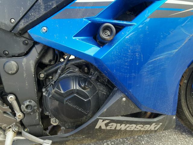 JKAEX8A17HDA32274 - 2017 KAWASAKI EX300 A BLUE photo 7