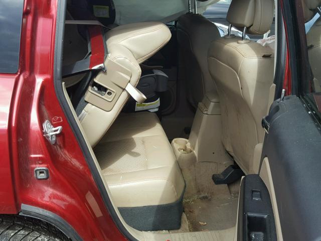 1C4NJDBB5FD218493 - 2015 JEEP COMPASS SP RED photo 6