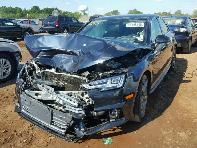 WAUFNAF40HN026959 - 2017 AUDI A4 PRESTIG BLUE photo 9