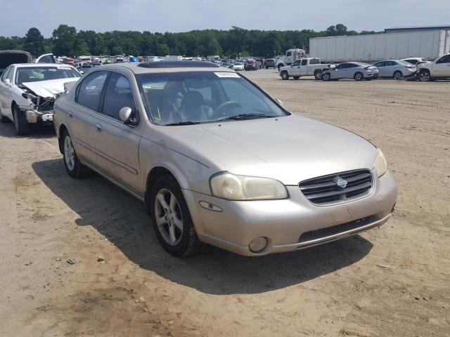 JN1CA31D11T620646 - 2001 NISSAN MAXIMA GXE GOLD photo 1