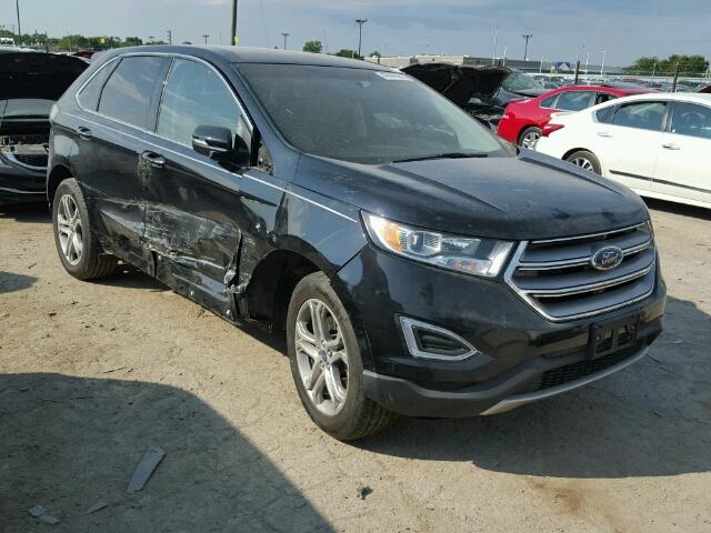 2FMPK4K96GBB12477 - 2016 FORD EDGE TITAN BLACK photo 1