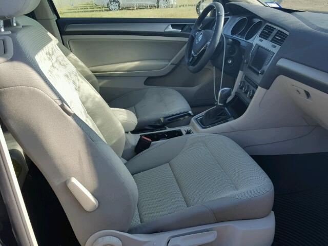 3VW917AUXGM001644 - 2016 VOLKSWAGEN GOLF BASE 黑色 照片 5