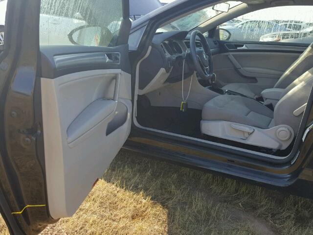 3VW917AUXGM001644 - 2016 VOLKSWAGEN GOLF BASE 黑色 照片 9