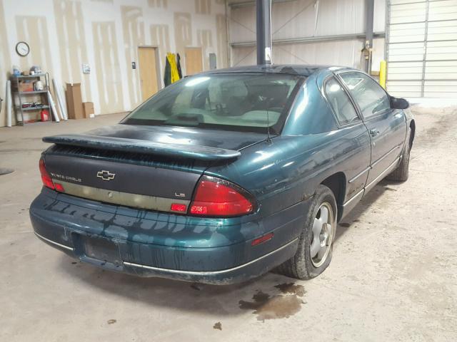 2G1WW12MXV9322567 - 1997 CHEVROLET MONTE CARL 绿色 照片 4