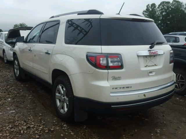 1GKKRPKD2FJ259698 - 2015 GMC ACADIA WHITE photo 3