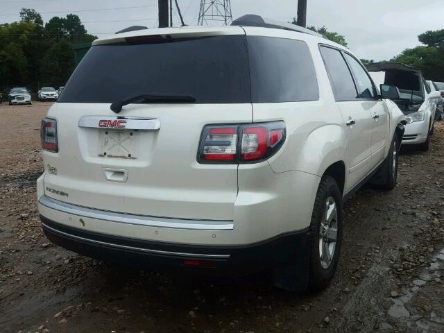 1GKKRPKD2FJ259698 - 2015 GMC ACADIA WHITE photo 4