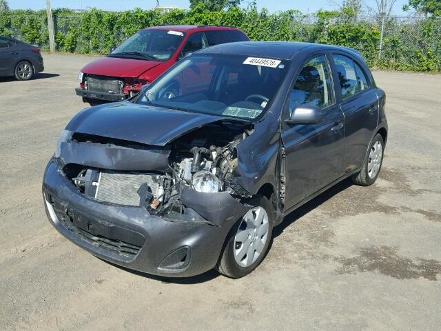 3N1CK3CP4GL266283 - 2016 NISSAN MICRA GRAY photo 2