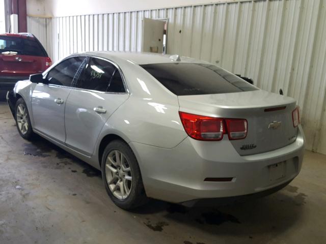 1G11D5RR2DF109319 - 2013 CHEVROLET MALIBU 1LT ვერცხლისფერი ფოტო 3