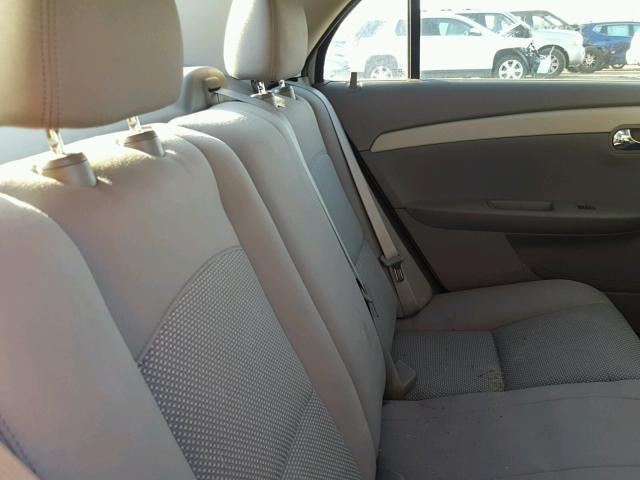 1G1ZC5EU9CF387004 - 2012 CHEVROLET MALIBU 1LT 银色 照片 6