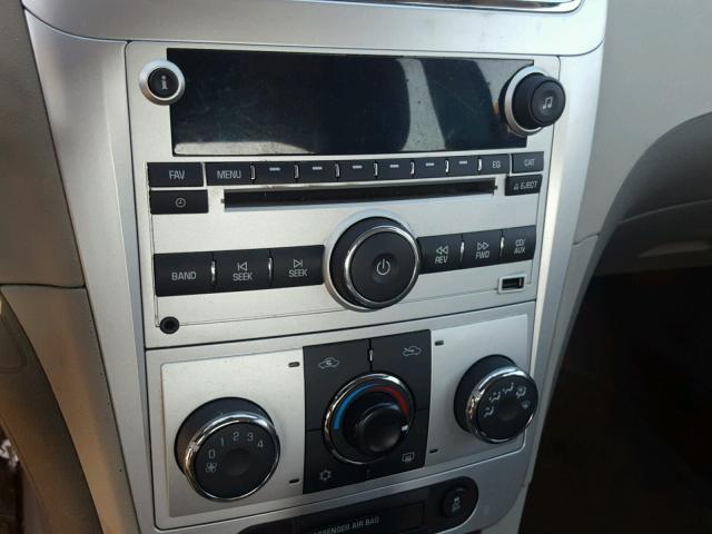 1G1ZC5EU9CF387004 - 2012 CHEVROLET MALIBU 1LT 银色 照片 9