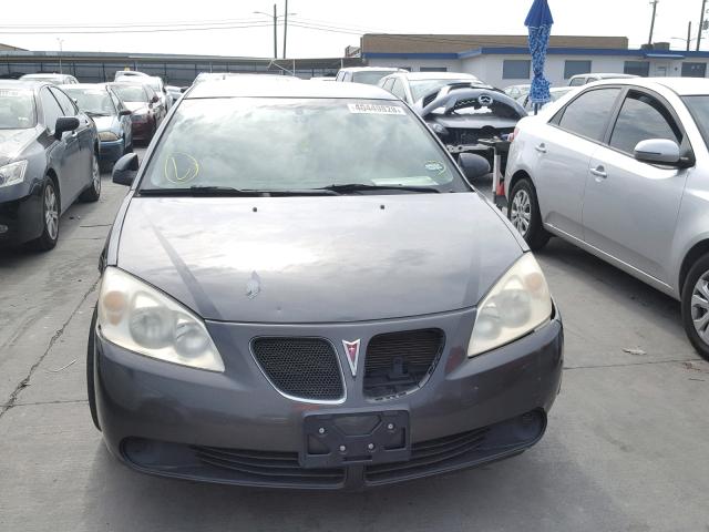 1G2ZF58B574128069 - 2007 PONTIAC G6 VALUE L GRAY photo 9