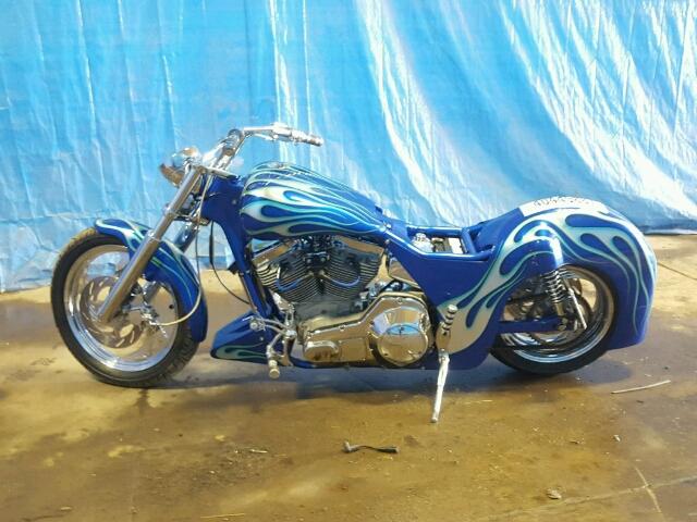 1HD1EGL10FY123423 - 1985 HARLEY-DAVIDSON FXRS BLUE photo 9