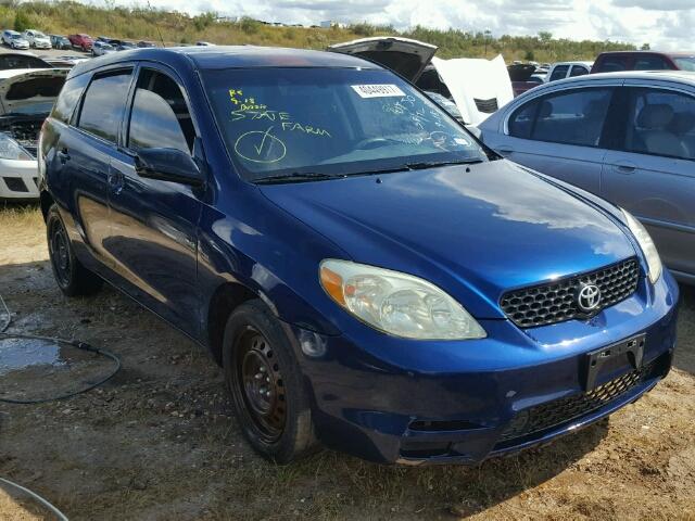 2T1KR32E74C218781 - 2004 TOYOTA MATRIX BLUE photo 1