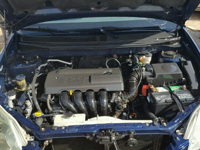 2T1KR32E74C218781 - 2004 TOYOTA MATRIX 蓝色 照片 7