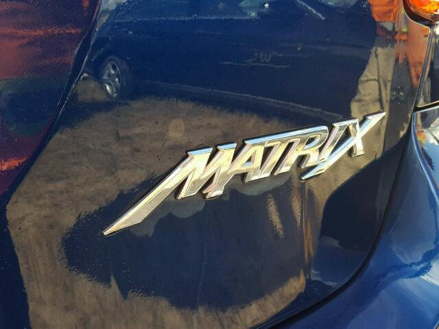 2T1KR32E74C218781 - 2004 TOYOTA MATRIX 蓝色 照片 9