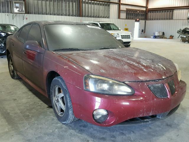 2G2WP522641354895 - 2004 PONTIAC GRAND PRIX Темно-червоний фото 1