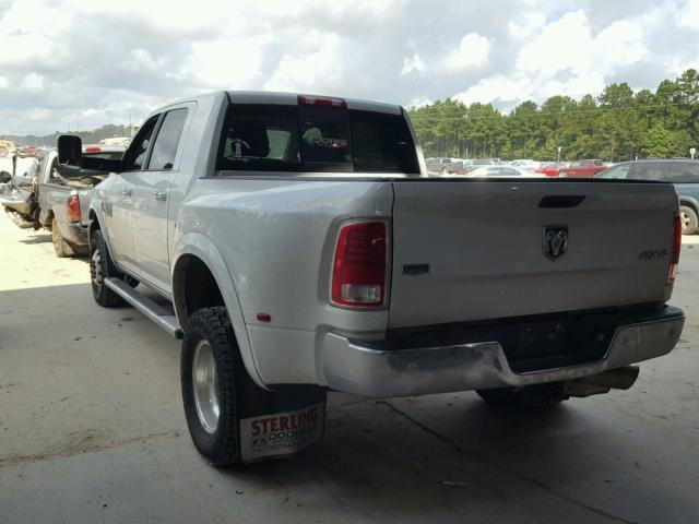 3C63RRML4GG128346 - 2016 RAM 3500 LARAM WHITE photo 3