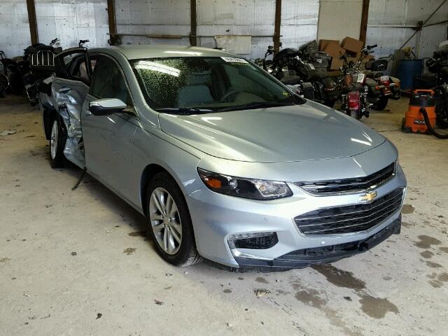 1G1ZE5ST9HF237276 - 2017 CHEVROLET MALIBU LT SILVER photo 1