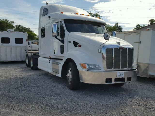 1XP7D49X5BD125922 - 2011 PETERBILT 387 WHITE photo 1