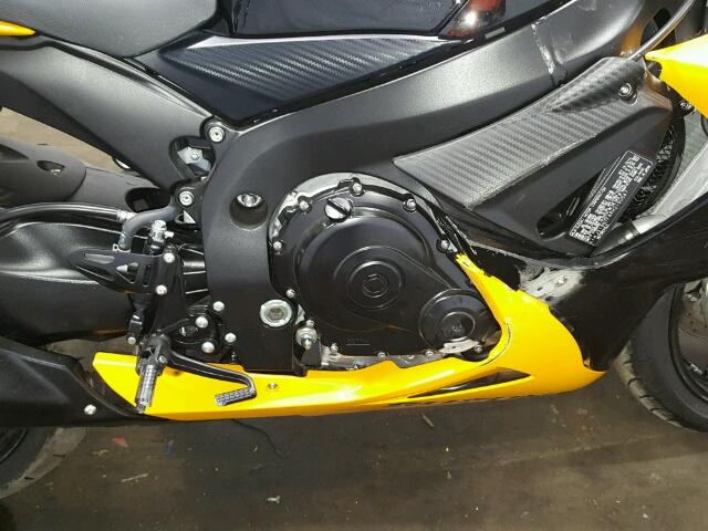 JS1GN7FA9H2100567 - 2017 SUZUKI GSX-R600 YELLOW photo 7