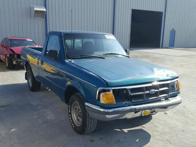 1FTCR10A6PTA12972 - 1993 FORD RANGER GREEN photo 1