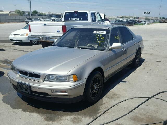 JH4KA7672NC024632 - 1992 ACURA LEGEND LS ვერცხლისფერი ფოტო 2