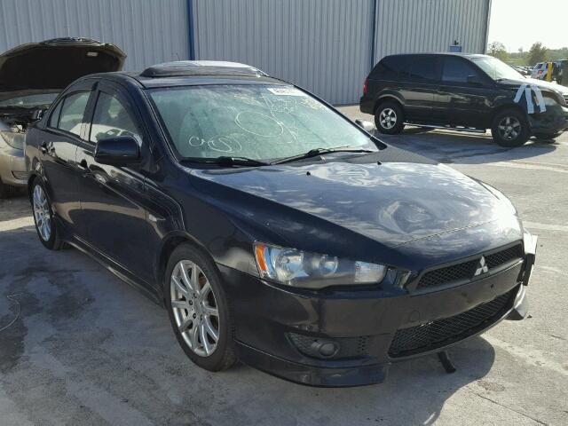 JA3AU26U79U036884 - 2009 MITSUBISHI LANCER BLACK photo 1