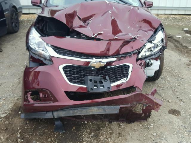 1G11C5SL9FF245782 - 2015 CHEVROLET MALIBU 1LT BURGUNDY photo 7